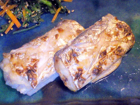 シンプルが一番★塩麹で太刀魚の塩焼き